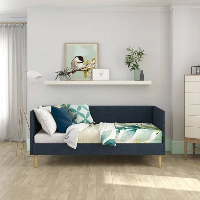 Fabio Mid Century Upholstered Daybed - Room & Joy 4 Fabio Mid Century Upholstered Daybed - Room & Joy - Image 4