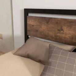 HOMCOM Full Platform Bed Frame With Headboard & Footboard, Strong Metal Slat Support Full Bed Frame W/ Underbed Storage Space, No Box Spring Needed -Furniture Haven Shop GUEST a56ed6da af51 4620 92de abda29d806e1