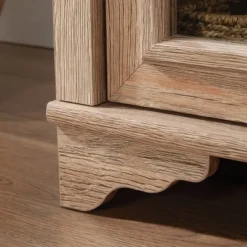 Rollingwood Country Library Base Brushed Oak - Sauder -Furniture Haven Shop GUEST a579d065 d85b 40c5 89a8 78d653086785