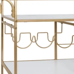 Honey-Can-Do 3 Tier Bar Cart Gold/White -Furniture Haven Shop GUEST a687511b d2bd 4150 9cb4 0574b37d1d33