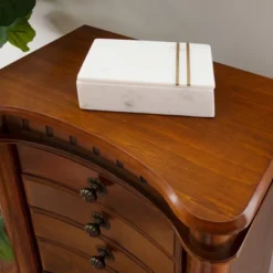 Kasey Jewelry Armoire Walnut - Powell Company -Furniture Haven Shop GUEST a6a17780 3ea7 4a2b aa58 300b860f9cc6