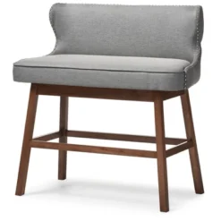 Gradisca Modern And Contemporary Fabric Button Tufted Upholstered Bar Bench Banquette - Baxton Studio 9 Gradisca Modern And Contemporary Fabric Button Tufted Upholstered Bar Bench Banquette - Baxton Studio -Furniture Haven Shop GUEST a6a6320c 17c4 4c27 8d0d 5f2f30a58294
