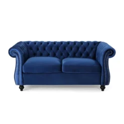 Somerville Traditional Chesterfield Loveseat - Christopher Knight Home 15 Somerville Traditional Chesterfield Loveseat - Christopher Knight Home -Furniture Haven Shop GUEST a71c480e 9993 42a6 b607 c18e95e644de