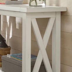 Seaside Lodge Console Table - Off White - Home Styles -Furniture Haven Shop GUEST a79fe620 d6cb 4a54 a226 0c6126089519