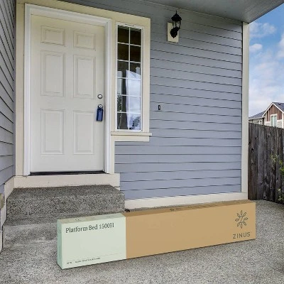 14" Mia Modern Studio Platform 1500H Metal Bed Frame - Zinus 9 14" Mia Modern Studio Platform 1500H Metal Bed Frame - Zinus - Image 9