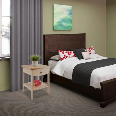 Claire Nightstand Accent Table Natural - Winsome 8 Claire Nightstand Accent Table Natural - Winsome - Image 8