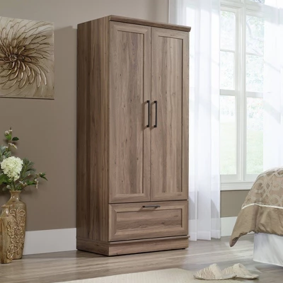 Homeplus Wardrobe Salt Oak - Sauder 1 Homeplus Wardrobe Salt Oak - Sauder