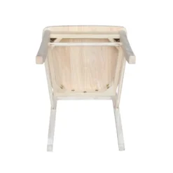 Set Of 2 X Back Chairs With Solid Wood Seat Unfinished - International Concepts -Furniture Haven Shop GUEST abad2835 951c 49cb a61e 6dff462f2e5b