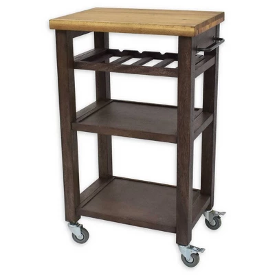 Belden Rolling Kitchen Cart - Steve Silver 2 Belden Rolling Kitchen Cart - Steve Silver - Image 2