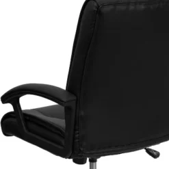 Flash Furniture Mid-Back Black LeatherSoft Swivel Manager's Office Chair With Arms 12 Flash Furniture Mid-Back Black LeatherSoft Swivel Manager's Office Chair With Arms -Furniture Haven Shop GUEST ae07e57b 6055 450a 8a5a 9375d908c722