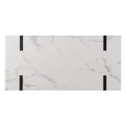 Wennan Modern Faux Marble Desk Black/White - Aiden Lane 17 Wennan Modern Faux Marble Desk Black/White - Aiden Lane -Furniture Haven Shop GUEST ae28ad62 a351 4042 8b05 2c06bd97b549