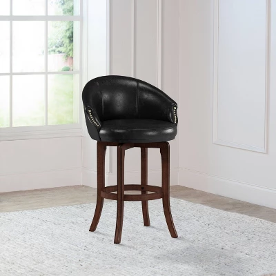 30" Dartford Swivel Barstool Brown/Black - Hillsdale Furniture 6 30" Dartford Swivel Barstool Brown/Black - Hillsdale Furniture - Image 6