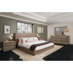 5pc Resto Bedroom Set Weathered Gray - Abbyson Living -Furniture Haven Shop GUEST b012e9fb 0e02 41cc 8e66 d2ca008fa317