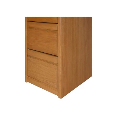4 Drawer File Cabinet Brown - Martin Furniture 4 4 Drawer File Cabinet Brown - Martin Furniture - Image 4