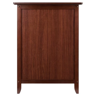 Eugene Nightstand Walnut - Winsome 5 Eugene Nightstand Walnut - Winsome - Image 5