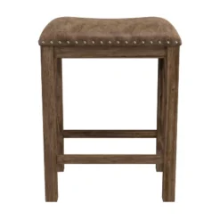 Set Of 2 Willow Bend Counter Height Barstool Walnut/Brown- Hillsdale Furniture -Furniture Haven Shop GUEST b3c34152 9ff4 4486 8e90 dc15aae0f07f