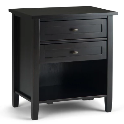 24" Norfolk Solid Wood Nightstand - WyndenHall 9 24" Norfolk Solid Wood Nightstand - WyndenHall - Image 9