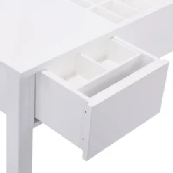 Tangkula 2 Drawers Make-up Mirror Set Vanity Dressing Table Flip-type Desktop With Stool 14 Tangkula 2 Drawers Make-up Mirror Set Vanity Dressing Table Flip-type Desktop With Stool -Furniture Haven Shop GUEST b561c74d ba85 438b b46c c15e5e329fa5