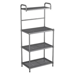 Costway 4-Tier Baker's Rack Microwave Oven Stand Shelves Kitchen Storage Rack Organizer 15 Costway 4-Tier Baker's Rack Microwave Oven Stand Shelves Kitchen Storage Rack Organizer -Furniture Haven Shop GUEST b5c7edc5 ebbd 4118 9003 36dc761e1205
