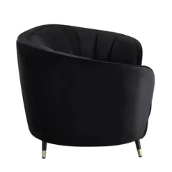 92" Achim Sofa Black Velvet - Acme Furniture -Furniture Haven Shop GUEST b6d82150 da89 431a 9954 8fbb4b5bda9b