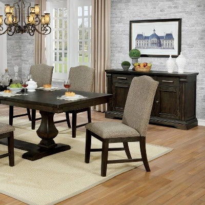 Lemieux 3 Drawer Server Brown - HOMES: Inside + Out 3 Lemieux 3 Drawer Server Brown - HOMES: Inside + Out - Image 3