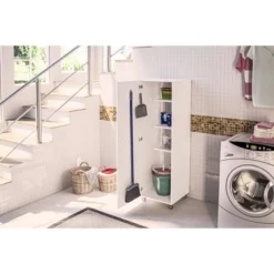 Paris 1 Door Storage Cabinet White - Polifurniture -Furniture Haven Shop GUEST b79f2ebe 4400 4450 a837 2ff6eb364b5a