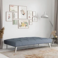 Colette Convertible Futon Sofa Bed Light Gray - Serta 20 Colette Convertible Futon Sofa Bed Light Gray - Serta -Furniture Haven Shop GUEST b804be62 f008 4b36 b1ac 471daa128bee