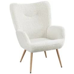 Yaheetech Modern Boucle Fabric Accent Chair For Living Room Bedroom 15 Yaheetech Modern Boucle Fabric Accent Chair For Living Room Bedroom -Furniture Haven Shop GUEST ba8c3c4b 108d 41ad 914b 8e336223121d