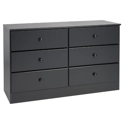 Astrid 6 Drawer Dresser - Prepac 9 Astrid 6 Drawer Dresser - Prepac - Image 9