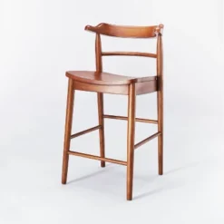 Kaysville Curved Back Wood Counter Height Barstool - Threshold™ Designed With Studio McGee 18 Kaysville Curved Back Wood Counter Height Barstool - Threshold™ Designed With Studio McGee -Furniture Haven Shop GUEST baa82fbe ac12 4c2a 9ae3 99bba3e5e2ba
