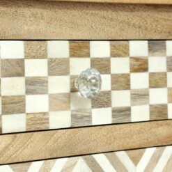 Sandia Handcrafted Boho 4 Drawer Mango Wood Nightstand Natural/White - Christopher Knight Home 16 Sandia Handcrafted Boho 4 Drawer Mango Wood Nightstand Natural/White - Christopher Knight Home -Furniture Haven Shop GUEST bb537a68 5ec3 46a5 a801 82edef17d0fb