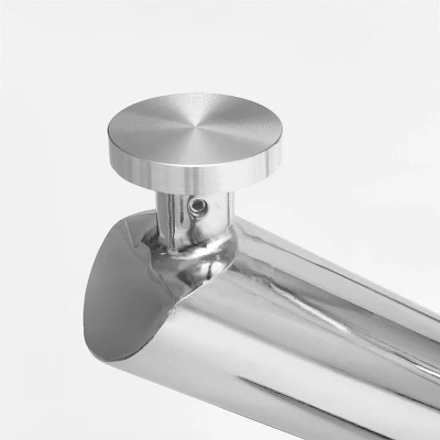 Eileen 43.3 Inch Contemporary Round Dining Table With Clear Tempered Transparent Glass Tabletop And Pedestal Legs-The Pop Maison 5 Eileen 43.3 Inch Contemporary Round Dining Table With Clear Tempered Transparent Glass Tabletop And Pedestal Legs-The Pop Maison - Image 5