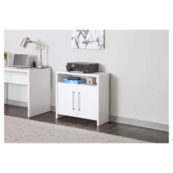 2-Door File Cabinet - White - ClosetMaid