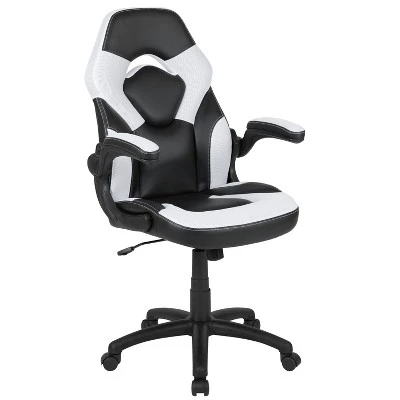 Emma And Oliver Gaming Desk & Chair Set With Cup Holder, Headphone Hook, And Monitor Stand 9 Emma And Oliver Gaming Desk & Chair Set With Cup Holder, Headphone Hook, And Monitor Stand - Image 9