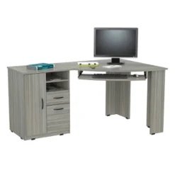 Corner Workcenter Gray - Inval -Furniture Haven Shop GUEST bd81a85e b2cd 4aff b839 f1a1ac8e6d1f