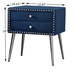 Button-Tufted Platform Bed With One Nightstand - ModernLuxe 13 Button-Tufted Platform Bed With One Nightstand - ModernLuxe -Furniture Haven Shop GUEST be733bad f101 48c1 b67a e8e8f8542b53