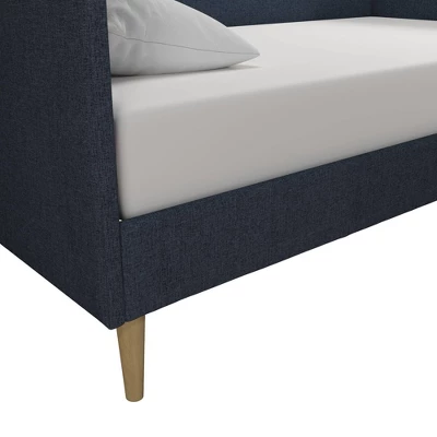 Fabio Mid Century Upholstered Daybed - Room & Joy 6 Fabio Mid Century Upholstered Daybed - Room & Joy - Image 6