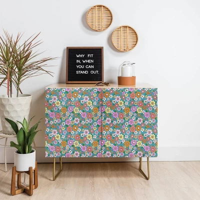 Schatzi Betty Floral Credenza - Deny Designs 2 Schatzi Betty Floral Credenza - Deny Designs - Image 2