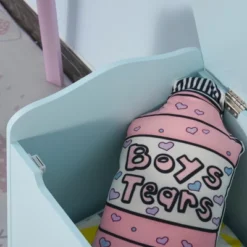 Qaba Kids Toy Chest Wooden Toy Storage Box Organizer Chest With Magnetic Hinge, Large Chest Space, & Groove Handle 14 Qaba Kids Toy Chest Wooden Toy Storage Box Organizer Chest With Magnetic Hinge, Large Chest Space, & Groove Handle -Furniture Haven Shop GUEST bfc61fcd a47f 432e 9460 0a479922f783