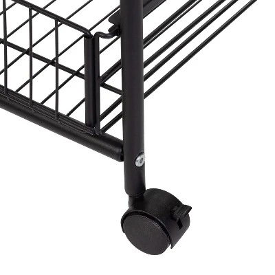 Honey-Can-Do 3 Tier Kitchen Cart With Pull-Out Baskets 7 Honey-Can-Do 3 Tier Kitchen Cart With Pull-Out Baskets - Image 7