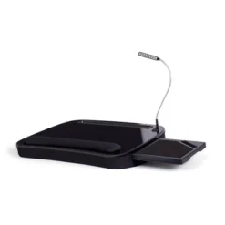 Sofia + Sam Multi Tasking Memory Foam Lap Desk With USB Light And Mouse Pad - Black -Furniture Haven Shop GUEST bff3b264 2133 484c be53 8781b4d3bce8