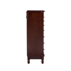 Tierra Contemporary Jewelry Armoire Merlot Brown - Powell Company -Furniture Haven Shop GUEST c1317954 664b 4ef4 965c 596a33448ea0