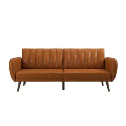 Brittany Futon Convertible Sofa Faux Leather - Novogratz 19 Brittany Futon Convertible Sofa Faux Leather - Novogratz -Furniture Haven Shop GUEST c18b2967 786a 41fb 8938 6a8d3c730d2e