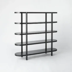 57" Portola Hills 5 Shelf Horizontal Bookcase - Threshold™ Designed With Studio McGee -Furniture Haven Shop GUEST c3e902ad 7687 483a a885 6a70b1341eb1