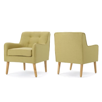 Set Of 2 Felicity Mid-Century Armchairs - Christopher Knight Home 5 Set Of 2 Felicity Mid-Century Armchairs - Christopher Knight Home - Image 5
