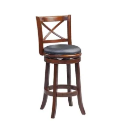 Georgia Swivel Barstool Hardwood Cappuccino - Boraam -Furniture Haven Shop GUEST c4f05d12 3bc9 4f59 89b6 46d963b79f8e