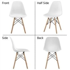 Yaheetech Modern Dining Chairs With Natural Beech Wood Set Of 4 -Furniture Haven Shop GUEST c51831df 2159 4ae8 87c7 7d0e6caa5fe3