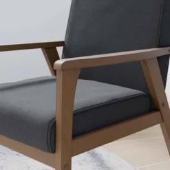 Lara Exposed Arm Accent Chair Charcoal - Brookside Home -Furniture Haven Shop GUEST c60de92e 172f 4d5e ace0 75bc917c51ec