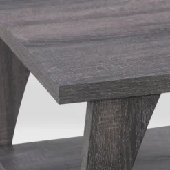 Hollywood Side Table With Lower Shelf Dark Gray - CorLiving -Furniture Haven Shop GUEST c63a5b62 c6d8 4dba b64b 57efd9912f51