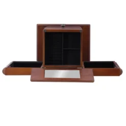 Wylie Jewelry Armoire Cherry Red - Powell Company -Furniture Haven Shop GUEST c670e1a2 411b 4b91 89e1 a905283642a3